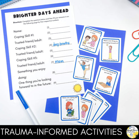 Trauma Individual Counseling Curriculum + Data Tracking Tools